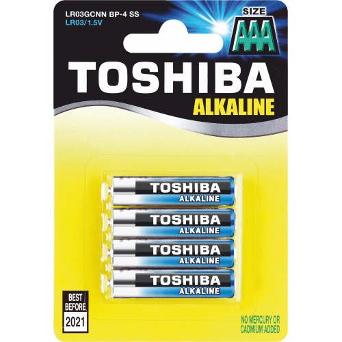 Toshiba Μπαταρίες Αλκαλικές ΑΑA