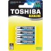 Toshiba Μπαταρίες Αλκαλικές ΑΑA